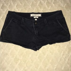 Abercrombie & Fitch Navy Blue shorts